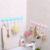 Minimalist Japanese Style Single Row Six Hook Kitchen and Bathroom Multi-Purpose Viscose Waterproof 6 Linked Amazon Wish Hot Sale