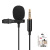 Neckline Clip Mini Karaoke Recording Wired Microphone for Apple Typec Android 3.5mm Mobile Live Streaming Microphone