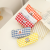 New Fashion Simple PencilCase Canvas Check Pattern Embroidery Student Stationery Storage Bag Cute Pencil Bag Pencil Case