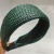 European and American Style New Straw Hair Band Fashion Flat Pp Grass Headband Simple Solid Color Summer Outwear Wear Hair Accessories