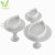 3PCS DIY Leaves Shape Sugar Cream Craft Chocolate Stamp Biscuit Mold Dough ABC Plunger Cutter Kitchen Tools