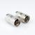 Free Shipping N Head through Connector Connector N Male to N Male N-JJ/NKK Double Male Connector Adapter 50-12 Feeder