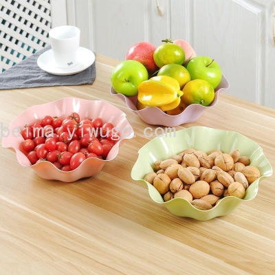 Household Large Fruit Plate New Living Room Coffee Table Trending Creative Fashion Fruit Basket Fruit Pot Candy Plate No