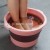 Foldable Foot Bath Tub Household Space-Saving Plastic Massage Feet-Washing Basin over-the-Knee High Foot Bath Bason