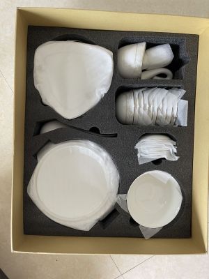 Bone China Tableware Boutique Gift Box Tableware 49-Piece Set