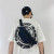 Trendy Casual Chest Bag Men's Crossbody Bag Fashion Shoulder Bag Multi-Purpose Backpack