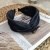 Korean New Retro Denim Headdress Korean Style Simple Cloth Cross Temperament Wide Brim Hair Pressing Hair-Hoop Headband Women