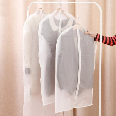 Transparent Clothes Dust Cover Washable Clothing Dust Shading Dirt-Proof Cover Wardrobe Coat Hanging Bag Suit Dust Cover