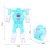 Cartoon Children's Day Transformation Character Toys Watch Boys and Girls Student Gift Robot Electronic Watch Wholesale