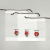 Frosted PE Rope Drawstring Bag Cartoon Bear Drawstring Bag Drawstring Travel Shoe Bag Facecloth Storage Plastic Bag