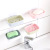 Smiley Face Punch-Free Double Deck Soap Box Seamless Suction Wall-Mounted Drain Soap Box Bathroom Rack Stall Supply