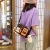 Cute Small Bag 2021 New Japanese Style Harajuku Girl Canvas Messenger Bag Student Shoulder Mobile Phone Transparent Bag
