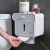 S28-5602 Home Punch-Free Creative Waterproof Wall-Mounted Tissue Box Rack Toilet Paper Box