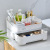 S28-5306 Desktop Simple and Compact Multi-Functional Wash Makeup Supplies Compartment Drawer Storage Rack Box