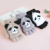 Autumn and Winter Homework Warm and Cute Handmade 2021new Imitation Mink Panda Children's Gloves