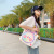 Japanese Ins Cartoon Cute Sister Canvas Bag Women's Korean-Style Large Capacity Girl Student Shoulder Shopping Bag