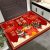 Chinese Red Made in China New Year Celebration Floor Mat Carpet Doormat Welcome to Map Custom