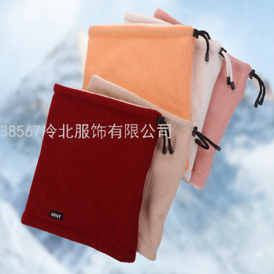 New Simple Adult Thickened Knitted Winter Wind-Proof and Cold Protection Cycling Mask Scarf Neck Scarf