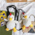 Cute Doll Chick Shoulder Cartoon Bag Korean Ins Girl Plush Bag Creative Style Students' Crossbody Bag