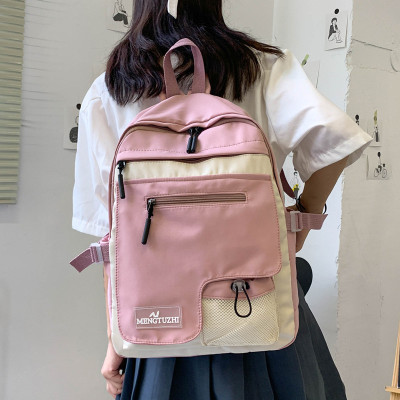 Korean Harajuku Ulzzang High School Student Junior High School Schoolbag Tooling Large-Capacity Backpack Ins Couple Backpack