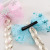 Children's Ice and Snow Wig Hairpin Princess Elsa Bow Headdress Girls Snowflake Wig Long Braid Butterfly Hair Accessory