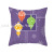 Amazon Cross-Border Purple Moon Pillow Cover Ethnic Style Peach Peel Printing Home Bedroom Sofa Cushion