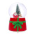 New Christmas Tree Santa Claus Crystal Ball Music Box Rotating Snow Resin Children's Christmas Gift Wholesale