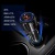 Qc3.0 Car Charger Luminous Dual-Port Bowling Fast Charge Car Charger 5v3. 1A Car Mobile Phone Charger