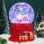 New Children's Christmas Crystal Ball Music Box Christmas Tree Train Elderly Snowman Christmas Gift Wholesale