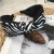 Korean Style New Hair Accessories Stitching Animal Pattern Headband Fashion Leopard Print Headband Plaid Knotted Headdress Female Wide Edge Wholesale