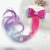 Cross-Border Colorful Bow Tie Curly Wig Barrettes Children's Cute Hair Accessories Holiday Party Hair Accessories Baby Barrettes Side Clip