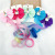 Cross-Border Bow Single-Angle Pegasus Children's Wig Hairpin Barrettes Holiday Dress up Hair Accessories Candy Color Hairpin