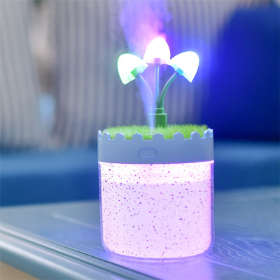 Velostar Landscape Lawn Humidifier USB Creative Mushroom Small Night Lamp Colorful Night Lamp Ambience Light Humidifier