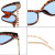 2022 New Women's Fashion Cat Eye Sunglasses Metal Full-Frame Elegant Personality Patty Dance Sunglasses Women's Fashion