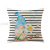 Watercolor Striped Easter Pillow Cover Amazon Cross-Border Linen Home Printing Throw Pillowcase Rabbit Series Cushion