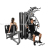 Commercial two-man station multifunctional integrated trainer