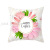 Colorful Easter Pillow Cover Rabbit Egg Printing Series Peach Skin Fabric Cross-Border Home Throw Pillowcase Sofa Cushion