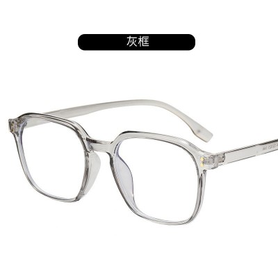 New Box Plain Glasses Men and Women Student Eye Protection Plain Anti-Blue Light Glasses Fashion Myopia Glasses