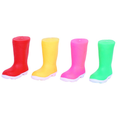 Factory Direct Sales Vinyl Boots Rain Shoes Pet Sounding Toy Bite-Resistant Molar Dog Toy in Stock Wholesale