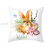 Amazon Cross-Border Easter Pillow Cover Peach Skin Fabric Watercolor Printing Rabbit Egg Throw Pillowcase Home Cushion