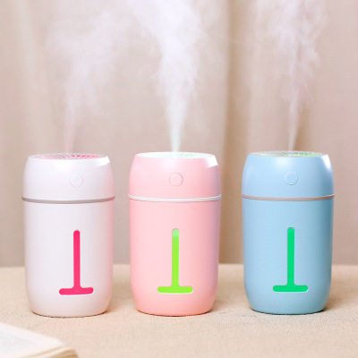 Wellstar T1 Humidifier Seven-Color Night Light Humidifier USB Mini Office Humidifier Car Humidifier