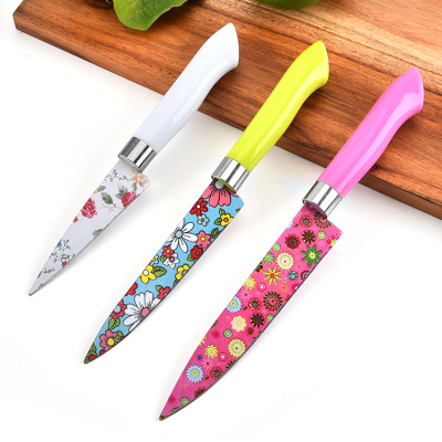 Factory Hot Sale SST Fruit Knife 3-Piece Set Peeling Melon Fruit Peeler Household Kitchen Tools