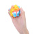 Christmas Stress Relief Ball 3D Decompression Bubble Ball Rainbow Color Grip Strength Ball Stress Relief Fingertip Toy