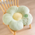 INS Girl Flower-Pattern Throw Pillow Fruit Embroidered Cushion Bay Window Futon Plush Cushion Living Room Backrest Pillow Waist Pillow