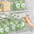 Refrigerator Beverage Storage Box Pet Transparent Hand Storage Organizer Small Box Curved Exquisite Finishing Storage Box