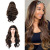 European and American Style Wig Female Ice Silk Hair Band Hair Turban Wig Body Big Wave Long Curly Hair Wig Chemical Fiber Hair Cover