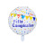 Cross-Border 18-Inch round Spanish Birthday Aluminum Balloon Spanish Birthday Party Gathering Decoration Balloon