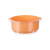 Pet Double Layer with Lid Transparent Water Drainer Plastic Pet Dustproof Drain Box Kitchen Fruit and Vegetable Cleaning Basket