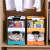 Folding Plastic Storage Box Plastic High Permeability Storage Box Toy Clothes Storage Box Book Storage Folding Box