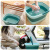 Japanese Style Foot Bath Barrel Foldable Silicone Foot Bath Tub Household Portable Massage Foot Barrel Fishing Car Washing Bucket Convenient